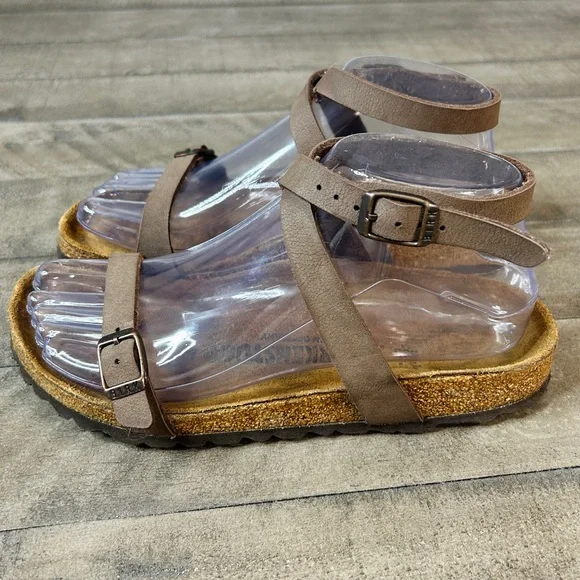 Birkenstock Yara Habana Ankle Sandals Womens Size 6 - Picture 2 of 7